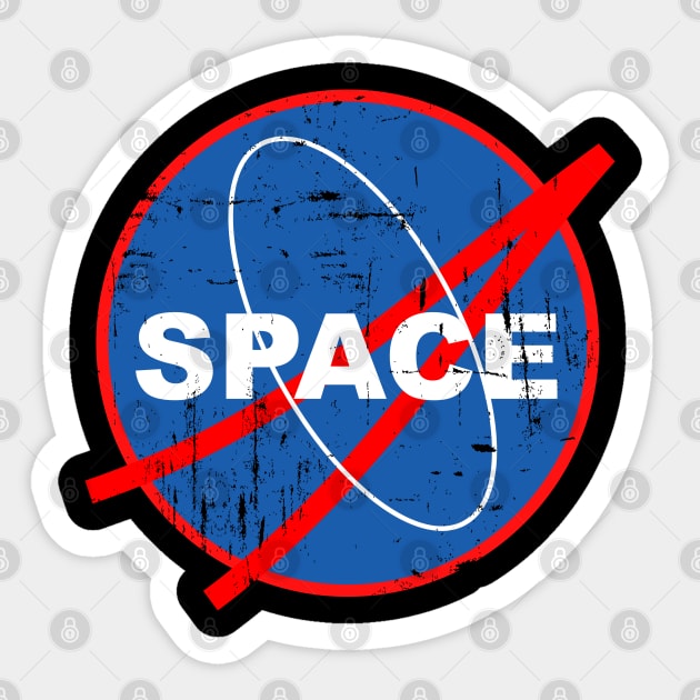 NASA Space logo Sticker by Suva